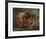 A Lion Attacking a Horse-George Stubbs-Framed Premium Giclee Print