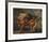 A Lion Attacking a Horse-George Stubbs-Framed Premium Giclee Print