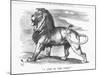 A Lion in the Path!, 1882-Joseph Swain-Mounted Giclee Print