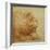 A Lion's Head in Profile-Francesco De Rossi Salviati Cecchino-Framed Giclee Print