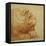 A Lion's Head in Profile-Francesco De Rossi Salviati Cecchino-Framed Premier Image Canvas