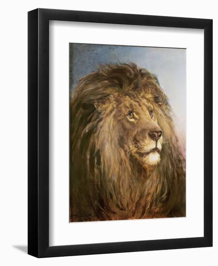 A Lion's Head-Heywood Hardy-Framed Giclee Print