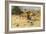 A Lion with His Prey-Wilhelm Kuhnert-Framed Giclee Print