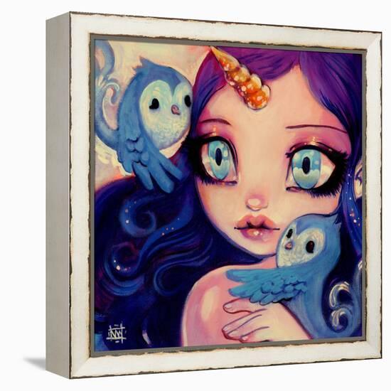 A Little Birdy Told Me-Natasha Wescoat-Framed Premier Image Canvas