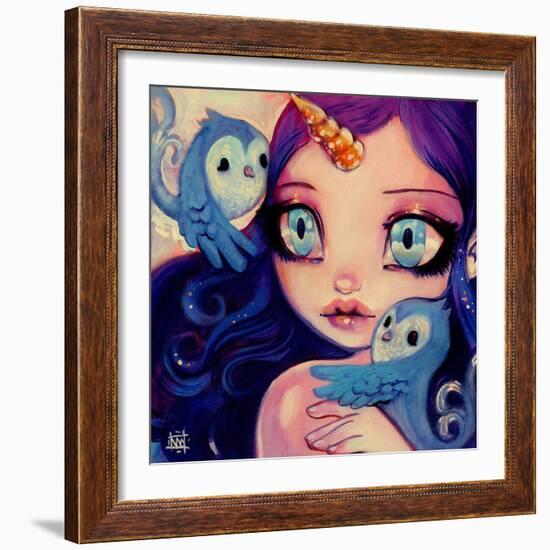 A Little Birdy Told Me-Natasha Wescoat-Framed Giclee Print