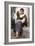 A Little Coaxing-William Adolphe Bouguereau-Framed Art Print