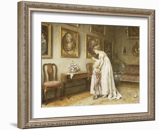 A Little Family History-George Goodwin Kilburne-Framed Giclee Print