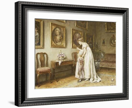 A Little Family History-George Goodwin Kilburne-Framed Giclee Print