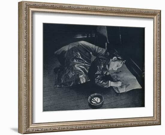 'A little girl left behind imagines the trek to the country', 1941-Cecil Beaton-Framed Photographic Print