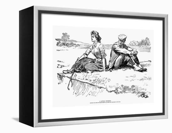 A Little Incident-Charles Dana Gibson-Framed Premier Image Canvas