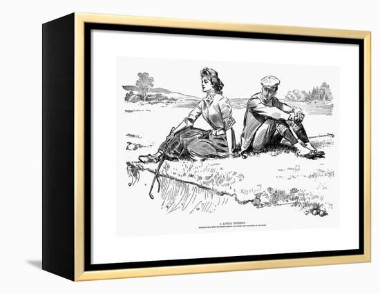 A Little Incident-Charles Dana Gibson-Framed Premier Image Canvas