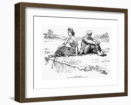 A Little Incident-Charles Dana Gibson-Framed Giclee Print