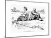 A Little Incident-Charles Dana Gibson-Mounted Giclee Print