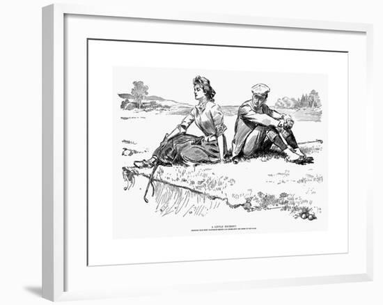 A Little Incident-Charles Dana Gibson-Framed Giclee Print