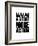 A Little More Action White-NaxArt-Framed Art Print