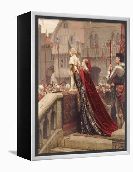 A Little Prince Likely in Time to Bless a Royal Throne, 1904-Edmund Blair Leighton-Framed Premier Image Canvas