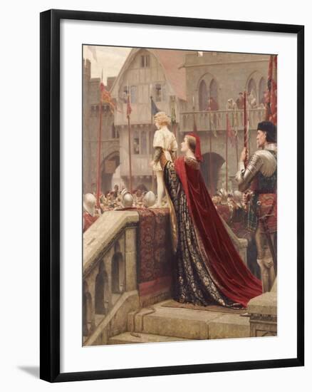 A Little Prince Likely in Time to Bless a Royal Throne, 1904-Edmund Blair Leighton-Framed Giclee Print