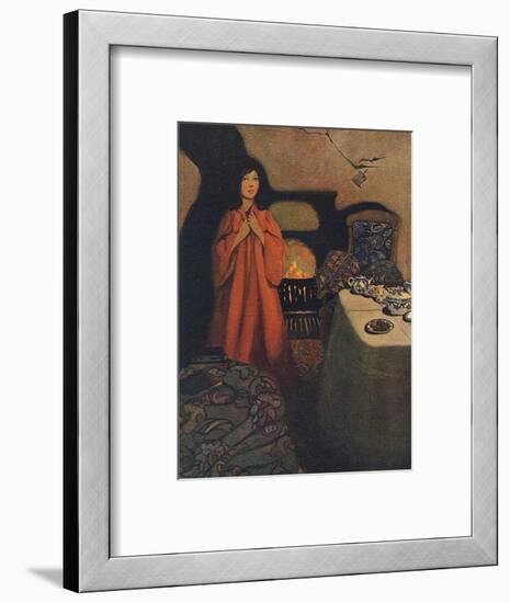 A Little Princess, Burnet-Ethel Franklin Betts-Framed Art Print