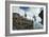 A Llama Watches Out over Isla Del Pescado Above Salar De Uyuni-Alex Saberi-Framed Photographic Print