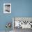 A Local Fisherman Fishing on Itamambuca Beach, Ubatuba, Brazil-Alex Saberi-Framed Photographic Print displayed on a wall