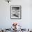 A Local Fisherman Fishing on Itamambuca Beach, Ubatuba, Brazil-Alex Saberi-Framed Photographic Print displayed on a wall