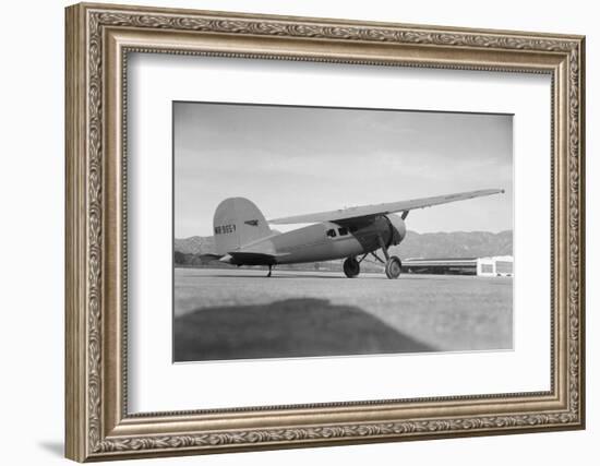 A Lockheed Wasp-Powered Vega Plane-Bettmann-Framed Photographic Print