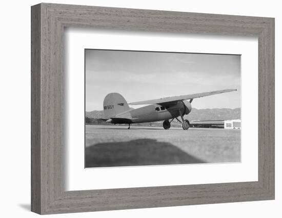 A Lockheed Wasp-Powered Vega Plane-Bettmann-Framed Photographic Print