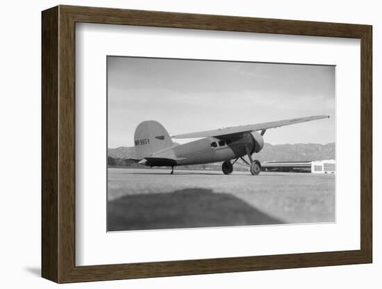 A Lockheed Wasp-Powered Vega Plane-Bettmann-Framed Photographic Print