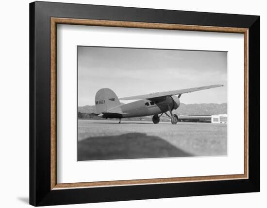 A Lockheed Wasp-Powered Vega Plane-Bettmann-Framed Photographic Print
