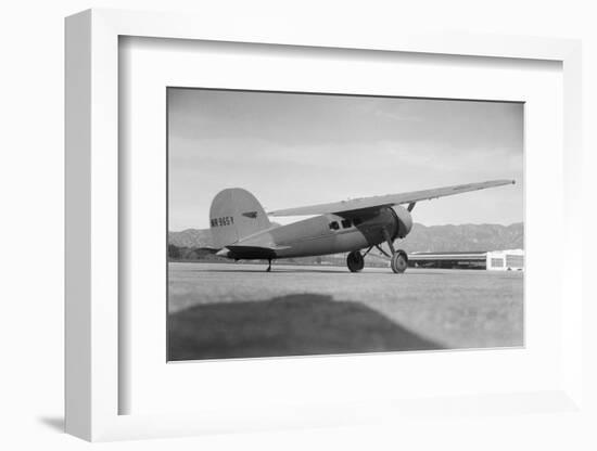 A Lockheed Wasp-Powered Vega Plane-Bettmann-Framed Photographic Print