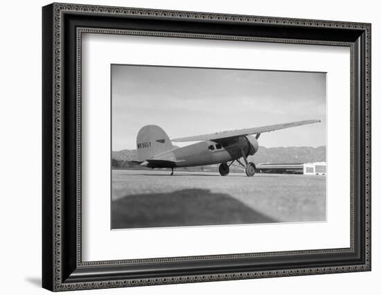 A Lockheed Wasp-Powered Vega Plane-Bettmann-Framed Photographic Print