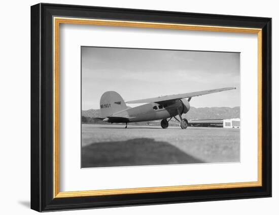 A Lockheed Wasp-Powered Vega Plane-Bettmann-Framed Photographic Print