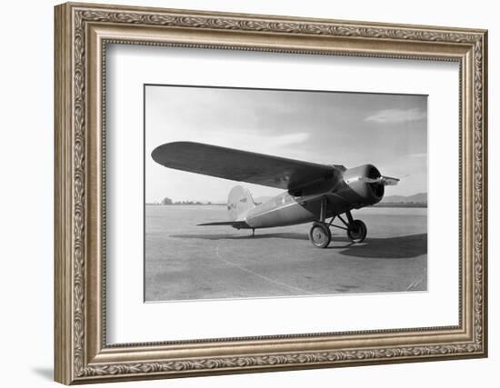 A Lockheed Wasp-Powered Vega Plane-Bettmann-Framed Photographic Print