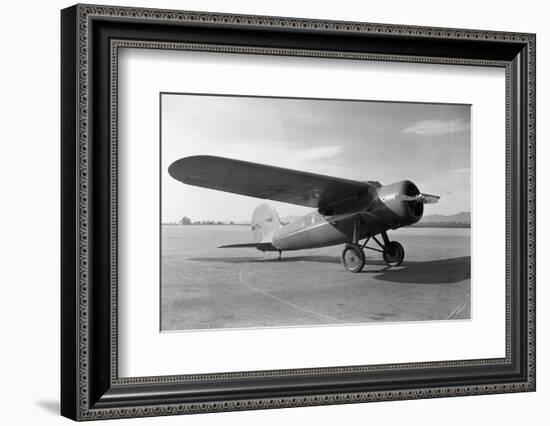 A Lockheed Wasp-Powered Vega Plane-Bettmann-Framed Photographic Print