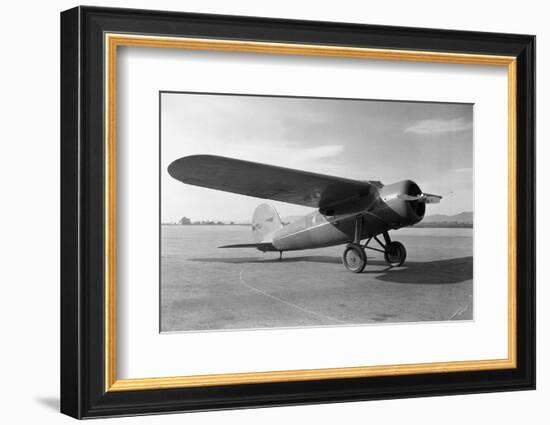 A Lockheed Wasp-Powered Vega Plane-Bettmann-Framed Photographic Print