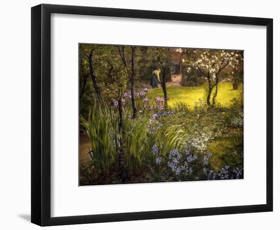 A London Garden, 1904-Thomas Moran-Framed Giclee Print