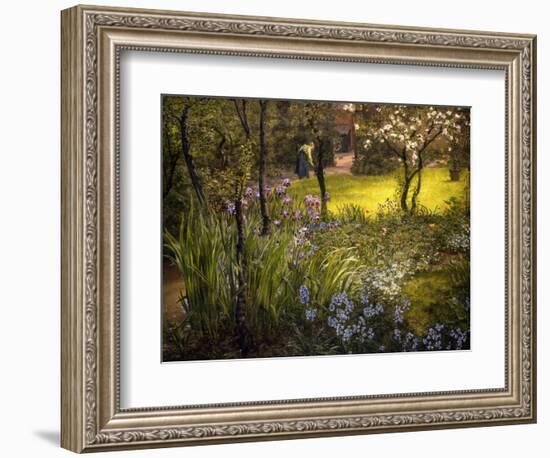 A London Garden, 1904-Thomas Moran-Framed Giclee Print