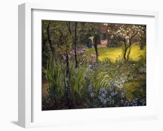 A London Garden, 1904-Thomas Matthews Rooke-Framed Giclee Print