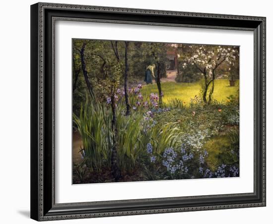 A London Garden, 1904-Thomas Matthews Rooke-Framed Giclee Print