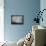 A Lone Balloon Drifts Near the Foothills of Albuquerque, N.M.-null-Framed Premier Image Canvas displayed on a wall