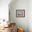 A Lone Balloon Drifts Near the Foothills of Albuquerque, N.M.-null-Framed Photographic Print displayed on a wall