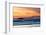 A Long Beach Sunset-Chuck Burdick-Framed Photographic Print