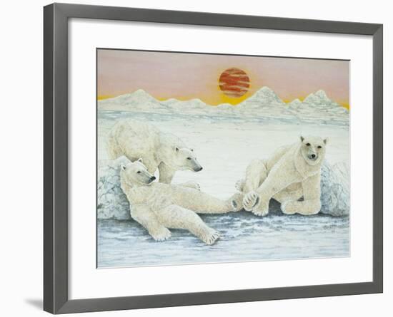 A Long Days Night-Pat Scott-Framed Giclee Print