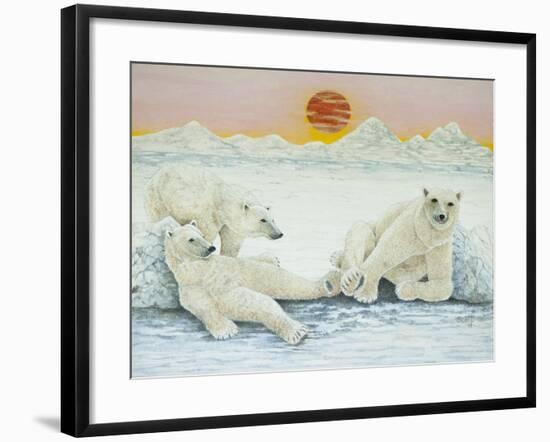 A Long Days Night-Pat Scott-Framed Giclee Print