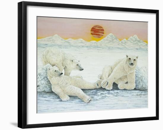 A Long Days Night-Pat Scott-Framed Giclee Print