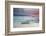 A Long Exposure of a Colorful Sunrise in the Atlantic Rainforest Beach in Ubatuba, Brazil-Alex Saberi-Framed Photographic Print