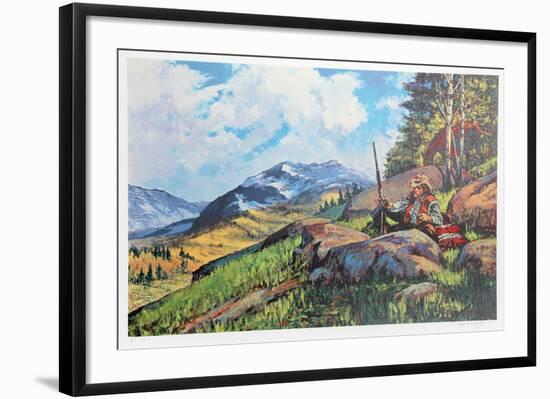 A Long Rifle Awaits-Noel Daggett-Framed Limited Edition