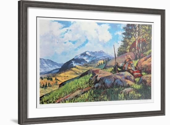 A Long Rifle Awaits-Noel Daggett-Framed Limited Edition