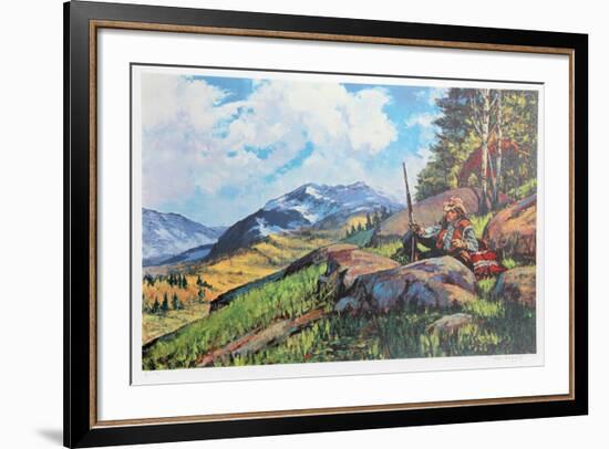 A Long Rifle Awaits-Noel Daggett-Framed Limited Edition