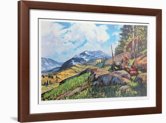 A Long Rifle Awaits-Noel Daggett-Framed Limited Edition